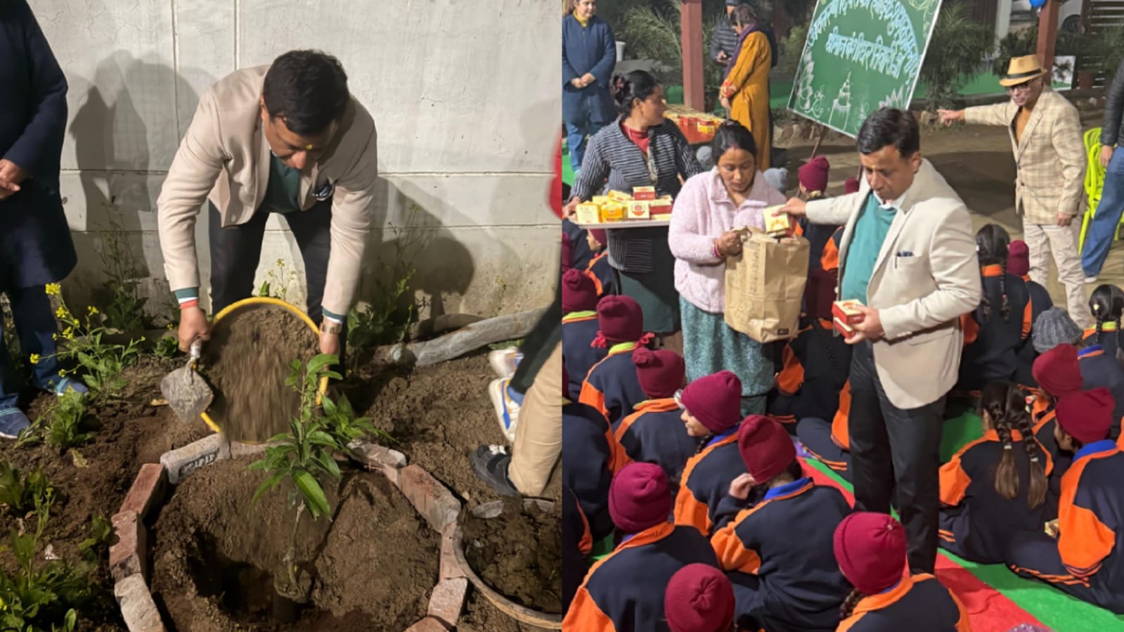 जन्मदिन बना उम्मीद का उत्सव, नेताजी सुभाष चंद्र बोस आवासीय बालिका छात्रावास पहुंचे बंशीधर तिवारी